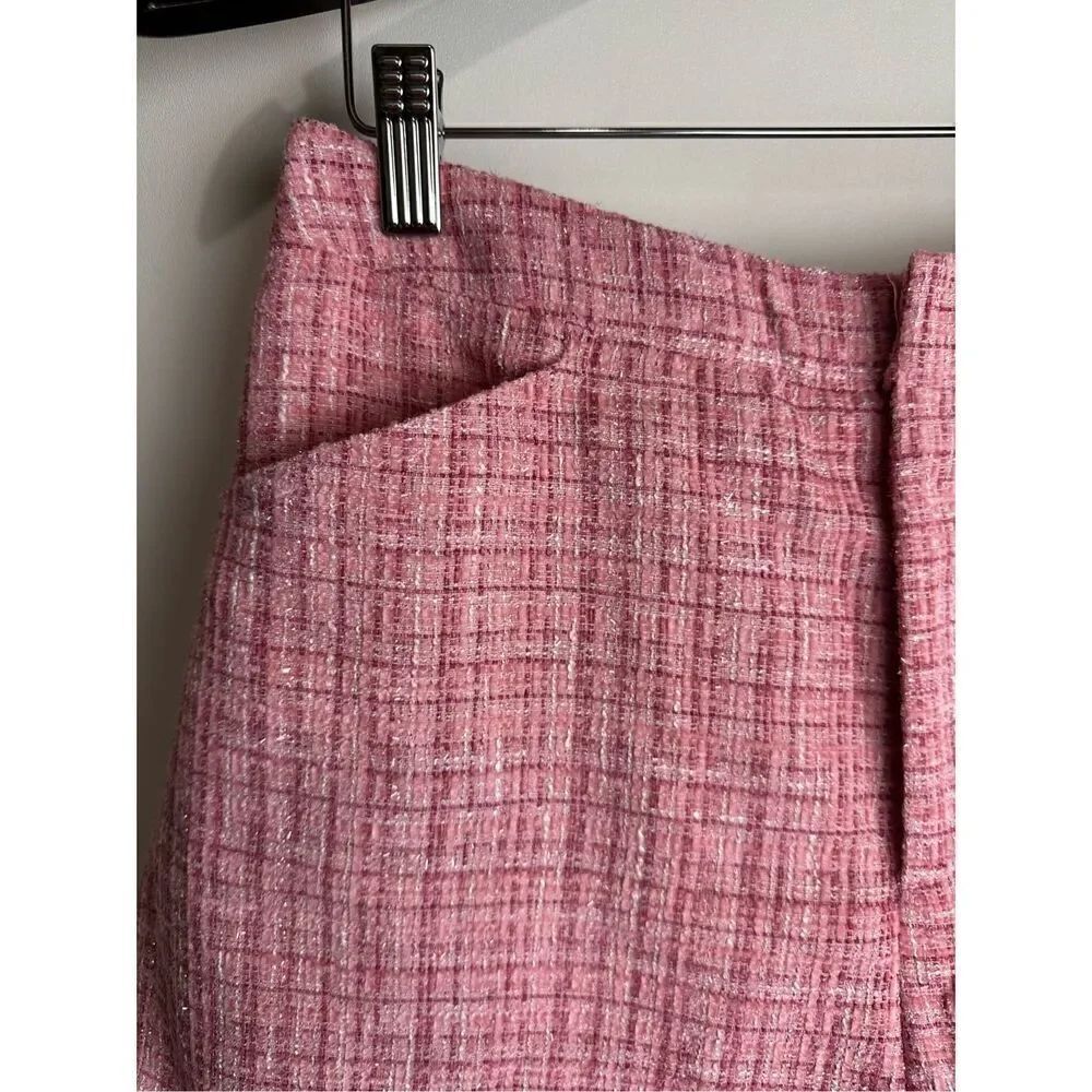 Rose Pink Tweed Short Set - Picture 10 of 10